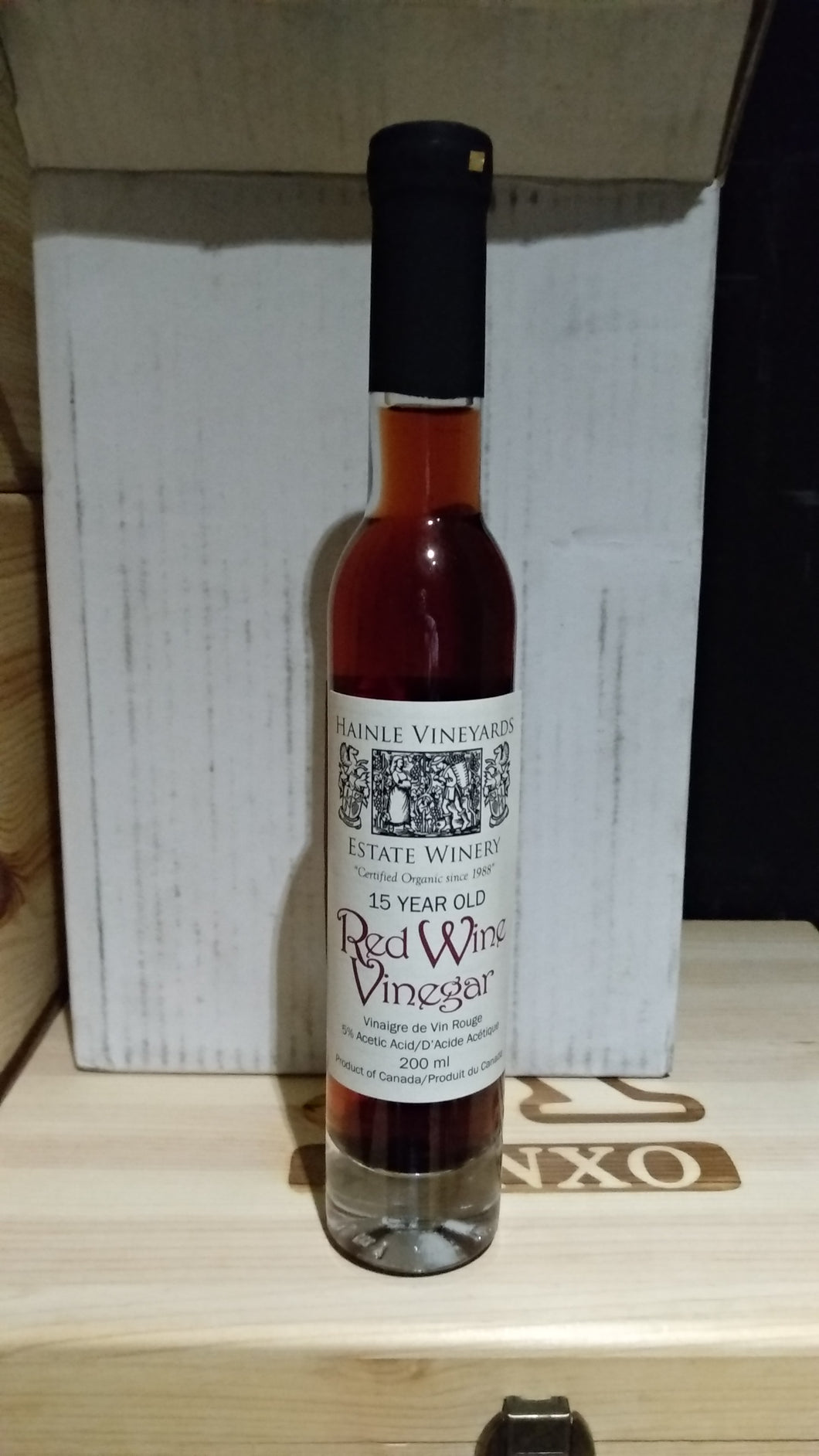 Hainle Vineyard Organic Vintage Red Wine Vinegar 15 years
