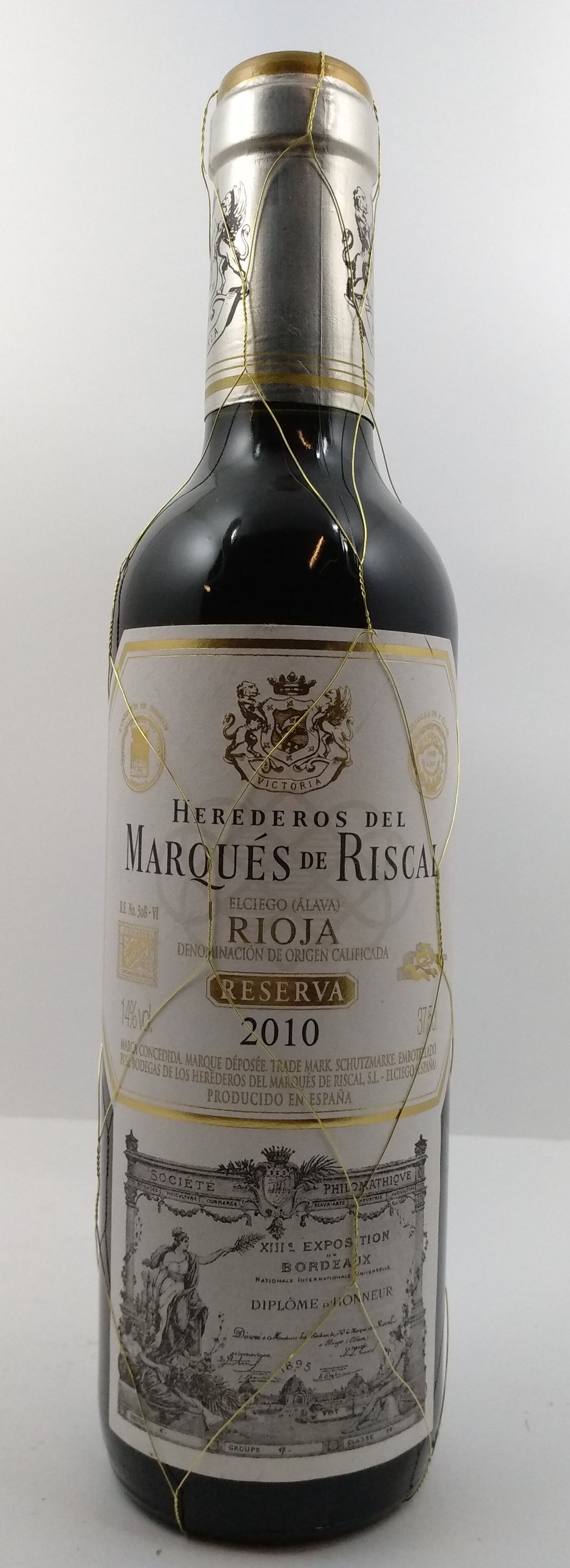 2010 Marques De Riscal Rioja Reserva 375ml
